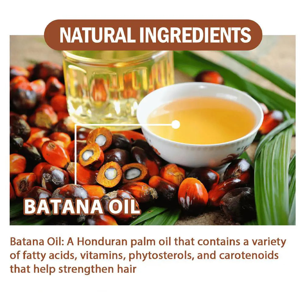 Organic Batana Oil for Hair Growth 100% Pure and Natural Batana Oil for Treating Hair Loss Anti-Breakage Hair