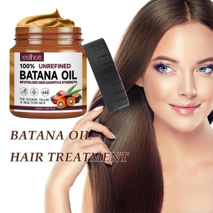 Organic Batana Oil for Hair Growth 100% Pure and Natural Batana Oil for Treating Hair Loss Anti-Breakage Hair